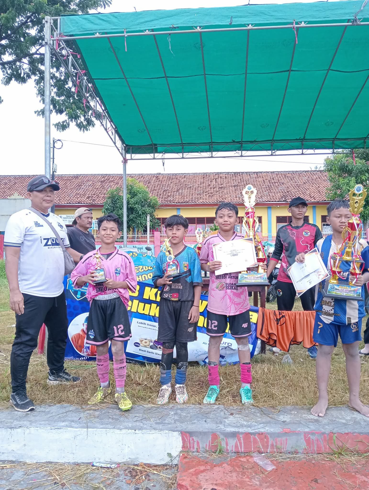 Juara 1, top score, Kiper Terbaik